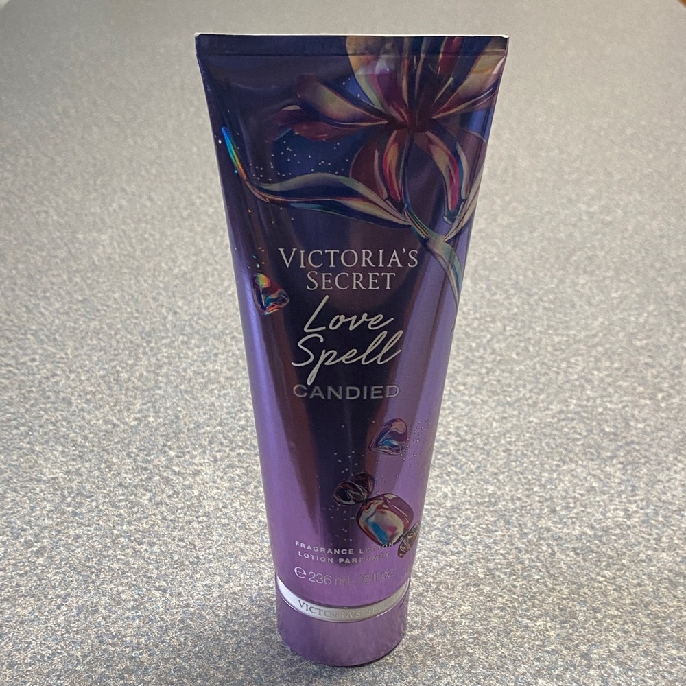 Victoria's Secret Love Spell Candied Body Lotion - Purple